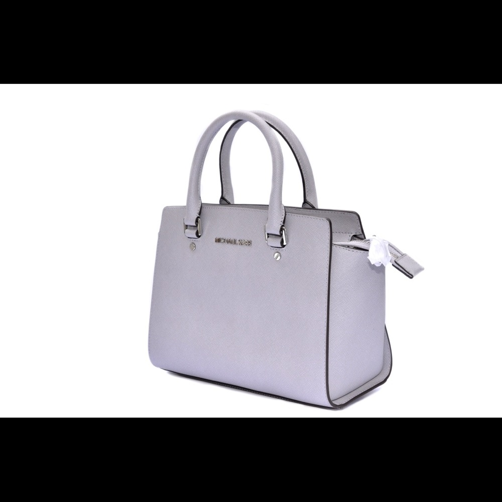 Michael Kors Med.Top Zip Saffiano Leather Satchel